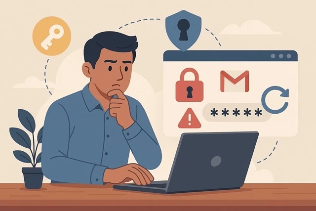 recuperar sua senha do Gmail