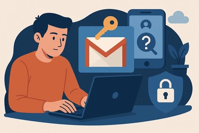 recuperar sua senha do Gmail