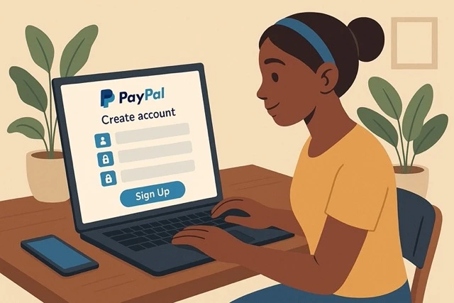 Criar uma Conta PayPal